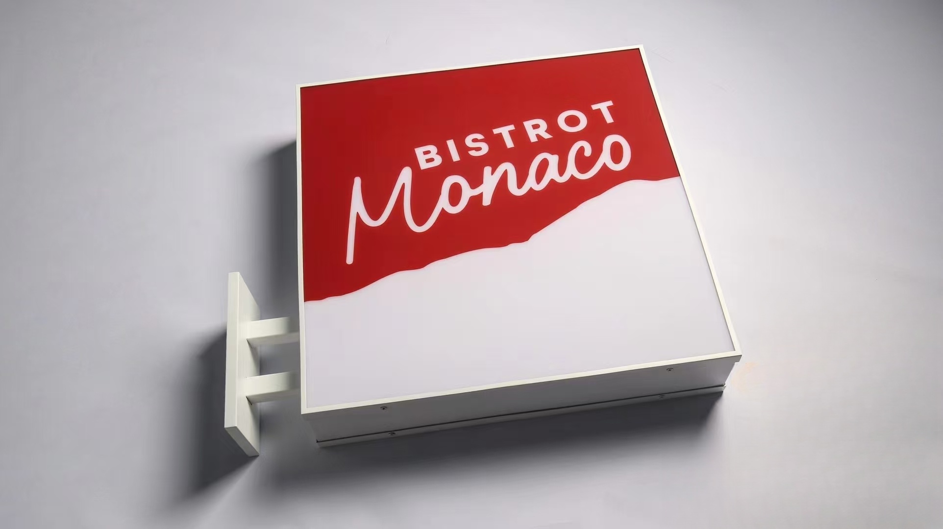 Double Sided LED Lightbox Signs for Hanging Display